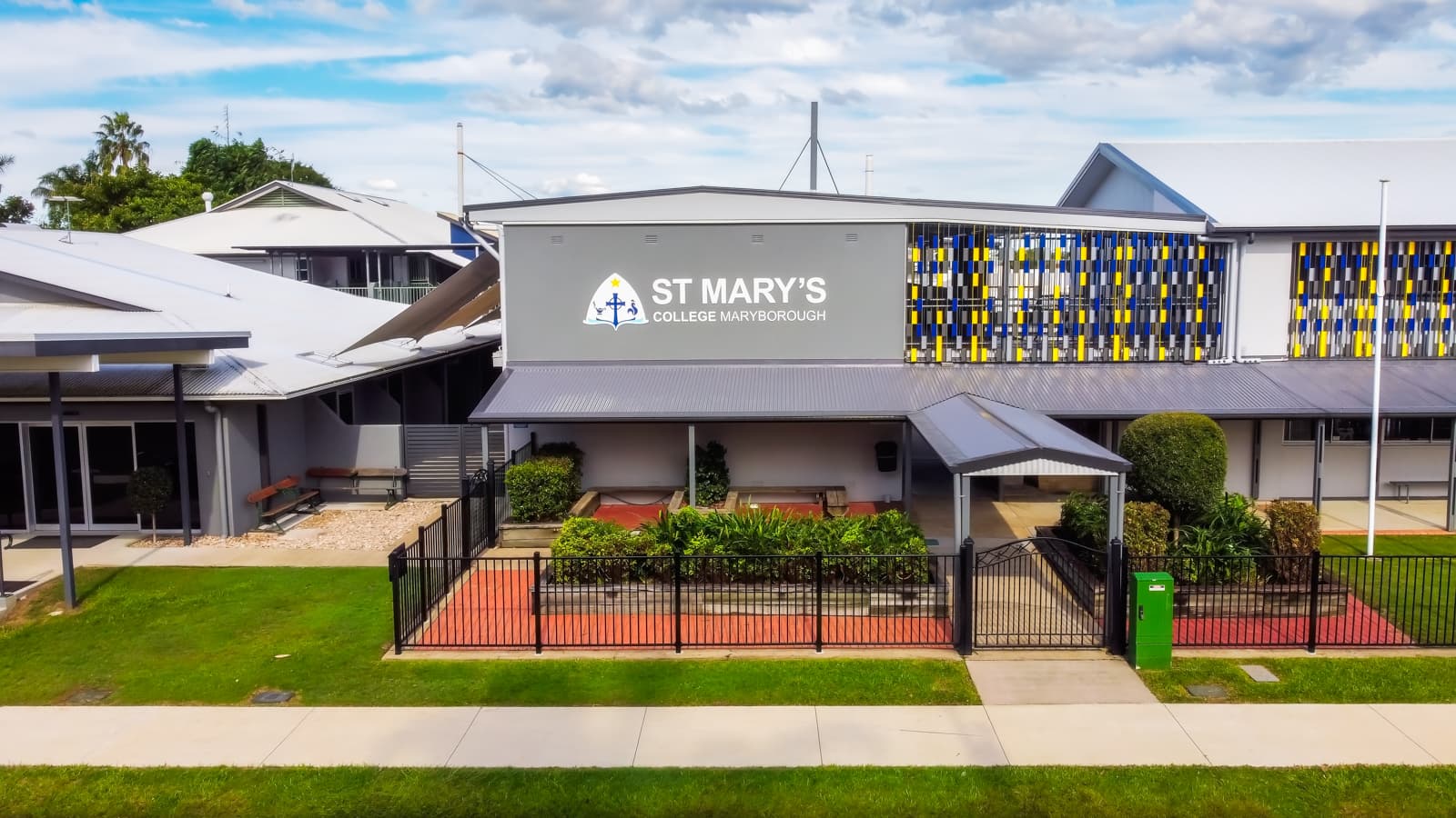 St Mary's College Maryborough after repaint