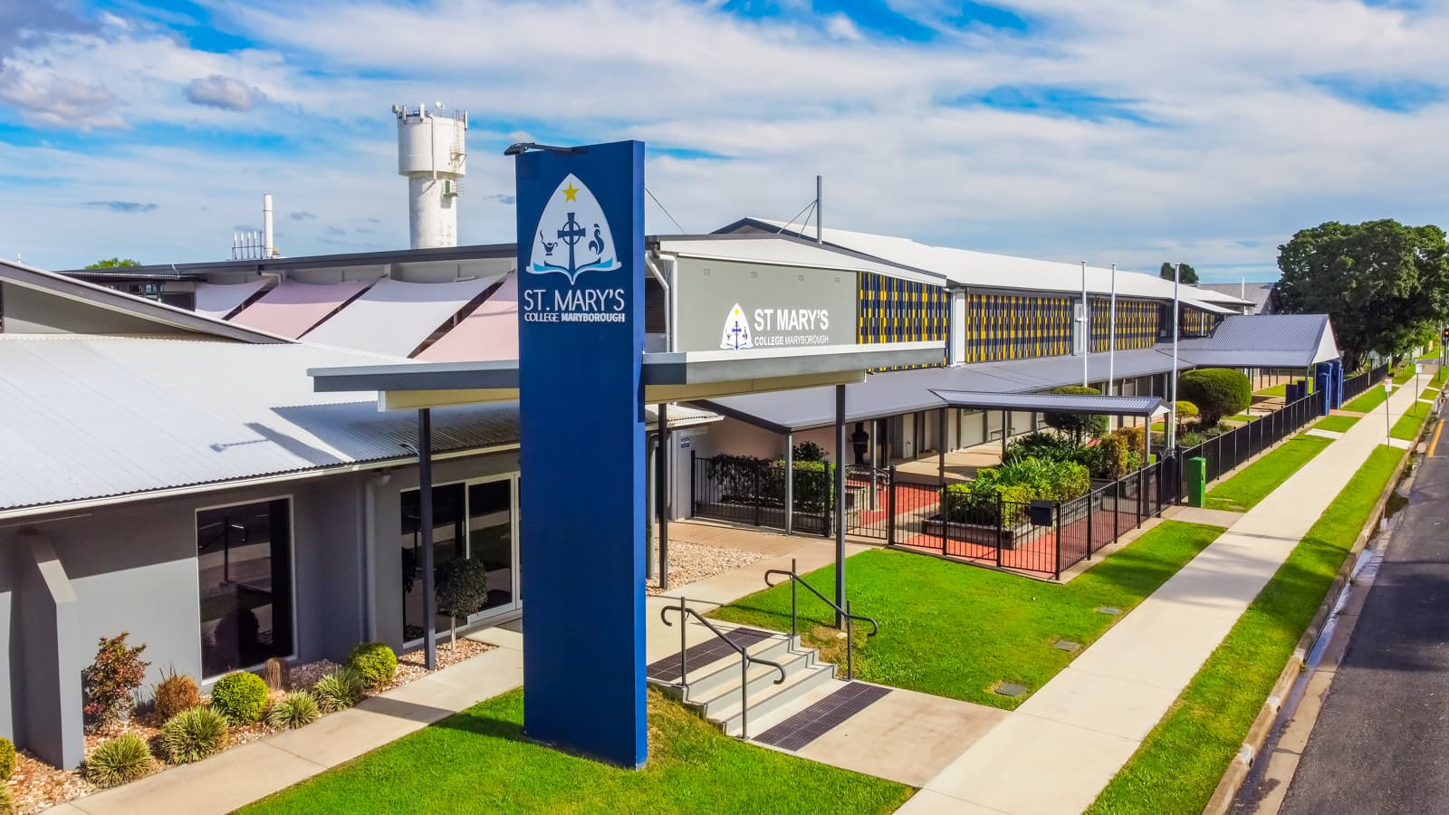 St Mary's College Maryborough after repaint