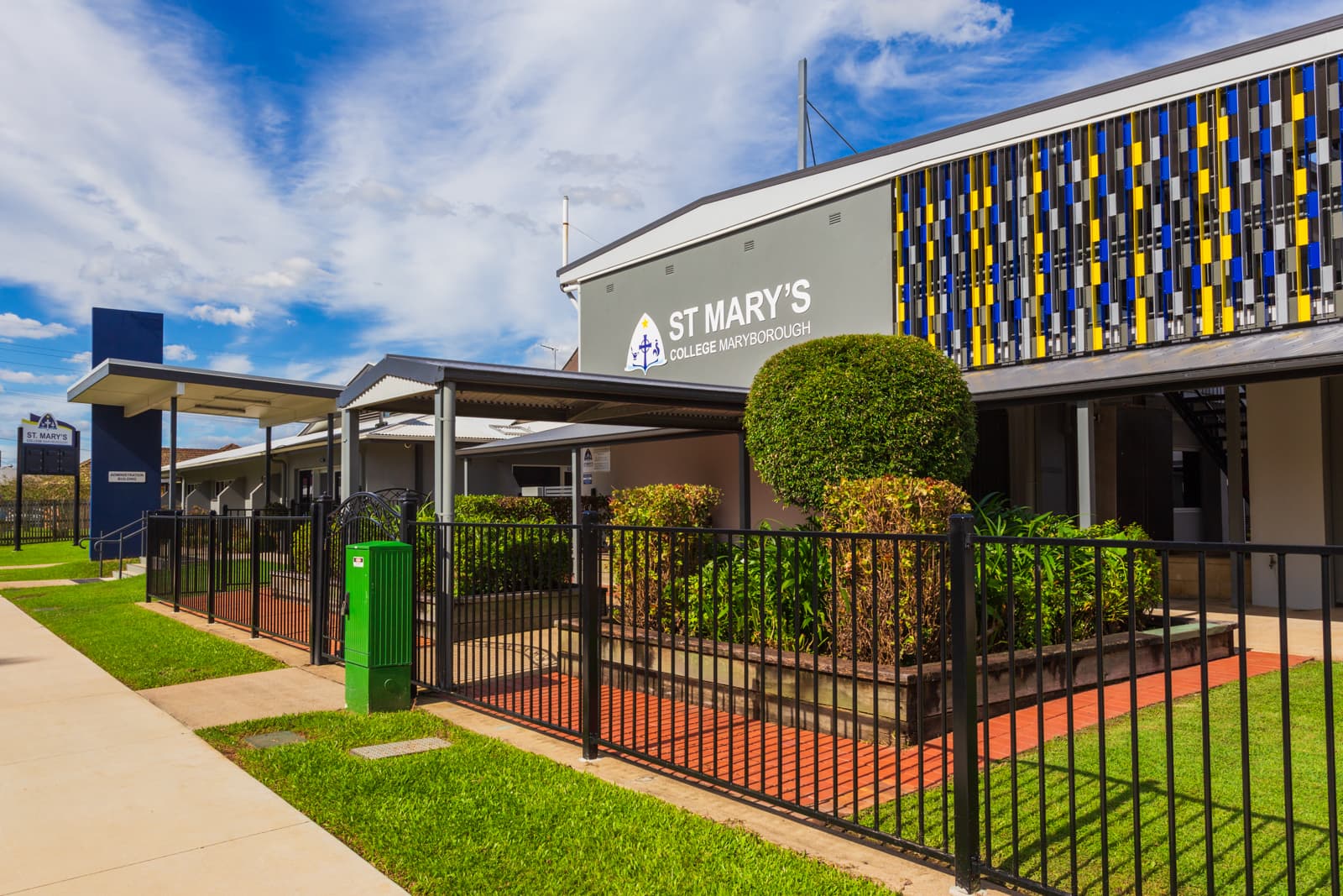 St Mary's College Maryborough after repaint